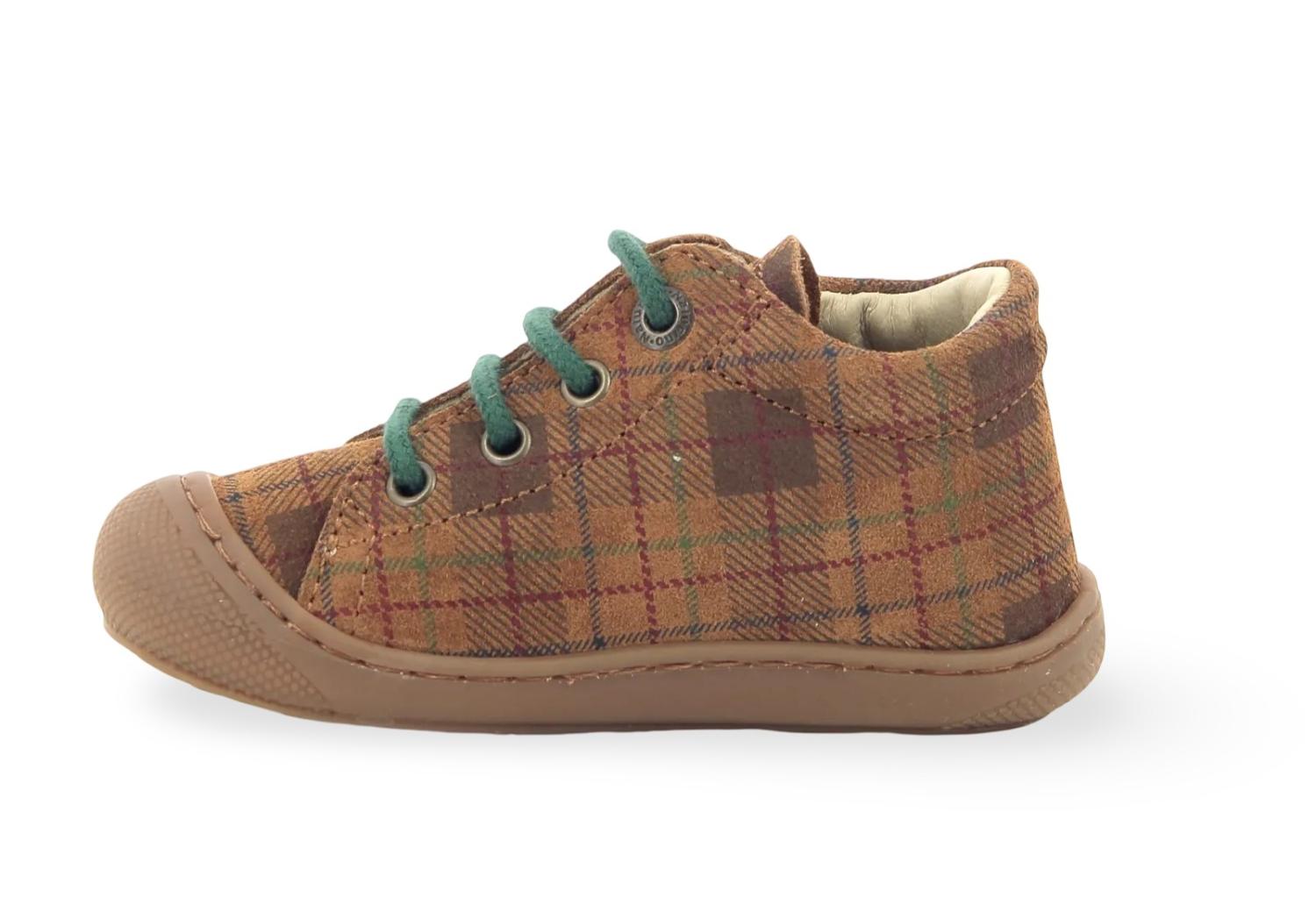 Naturino Babyschoen - Naturino Babyschoenen - Groen | Cocoon suede Nocciala Multi
