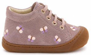 Naturino Babyschoen - Naturino Babyschoenen - Roze | Cocoon Embr. Butterfly rose