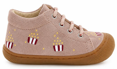 Naturino Babyschoen - Naturino Babyschoenen - Roze | Cocoon Embr. Popcorn rose