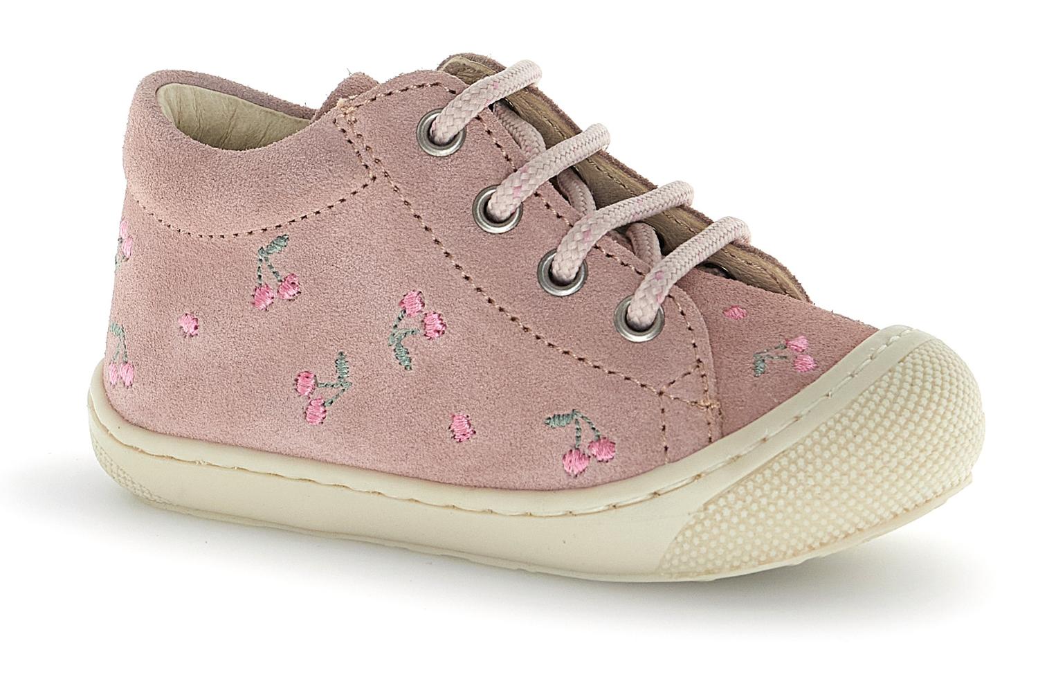Naturino Babyschoen - Naturino Babyschoenen - Roze | Embr Daisies Cherry Pink