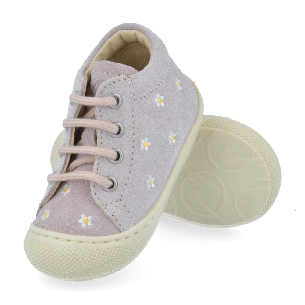 Naturino Babyschoen - Naturino Babyschoenen - Roze | Embr Daisies Cipria