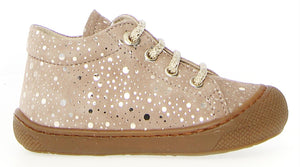 Naturino Babyschoen - Naturino Babyschoenen - Taupe | Cocoon Dotted Taupe