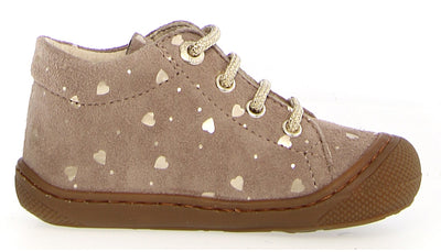 Naturino Babyschoen - Naturino Babyschoenen - Taupe | Cocoon Suede Love