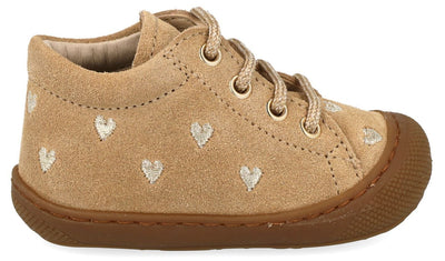 Naturino Babyschoen - Naturino Babyschoenen - Sand | Cocoo Embr.Hearts