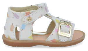 Naturino Sandaal - Naturino Kinderschoenen - Off White | Quarzo