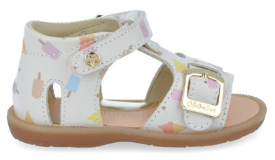 Naturino Sandaal - Naturino Kinderschoenen - Off White | Quarzo
