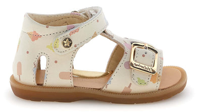 Naturino Sandaal - Naturino Kinderschoenen - Off White | Quarzo