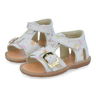 Naturino Sandaal - Naturino Kinderschoenen - Off White | Quarzo