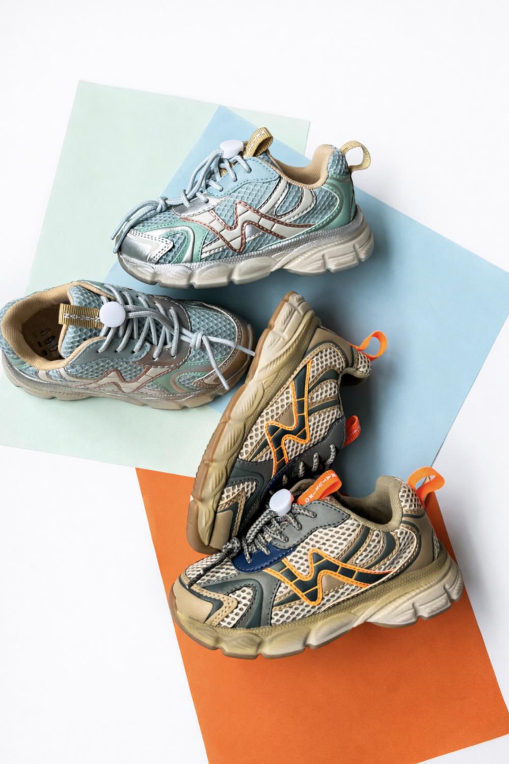 Naturino Sneaker - Falcotto By Naturino Kinderschoenen - Sand | Wave