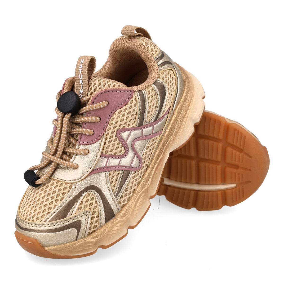 Naturino Sneaker - Naturino Kinderschoenen - Goud | Wave