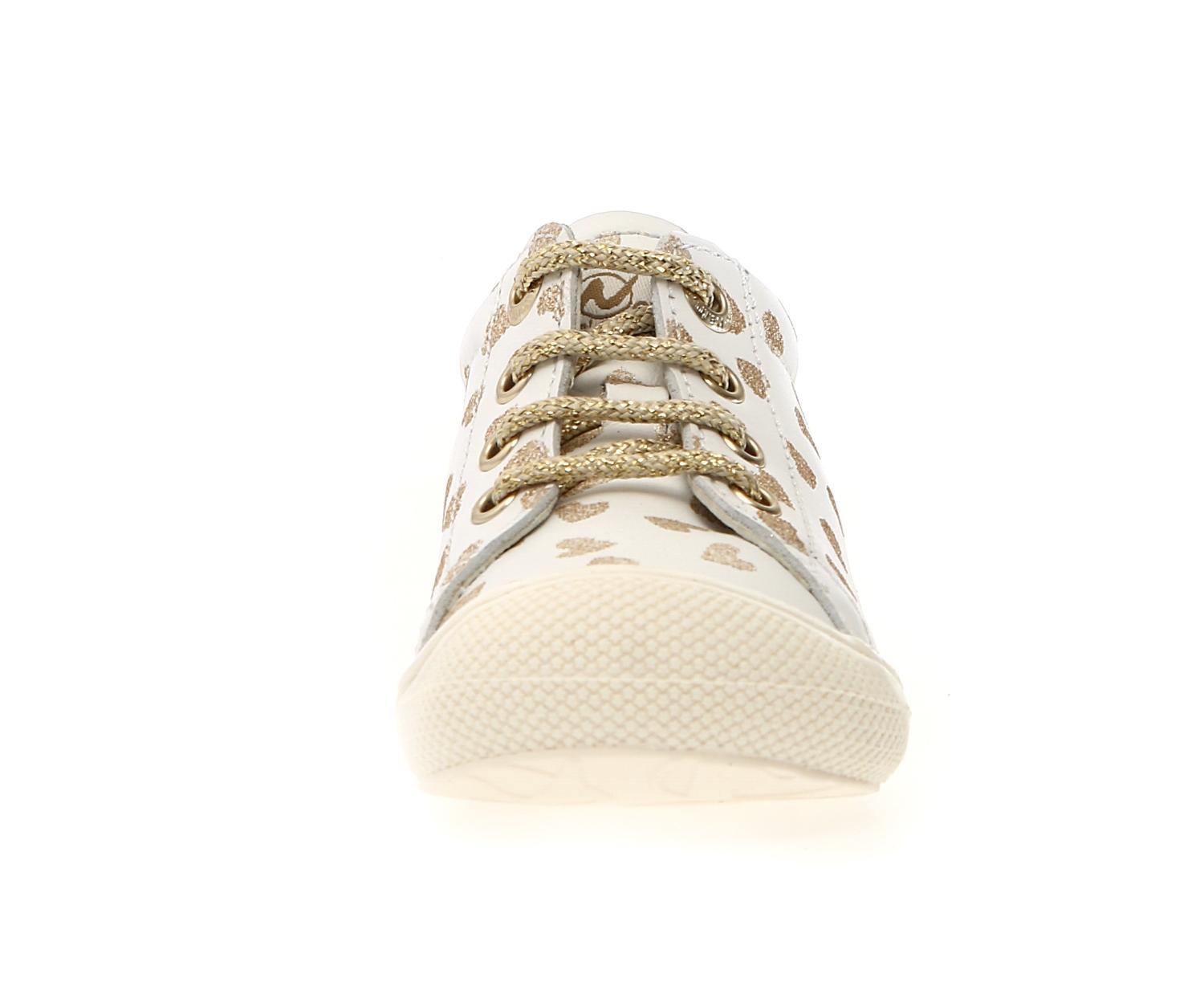 Naturino Veterschoen - Falcotto By Naturino Kinderschoenen - Wit | Cocoon Golden Hearts