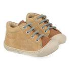 Naturino Veterschoen - Naturino Kinderschoenen - Beige | Cocoon Suede Brown Sand Sage