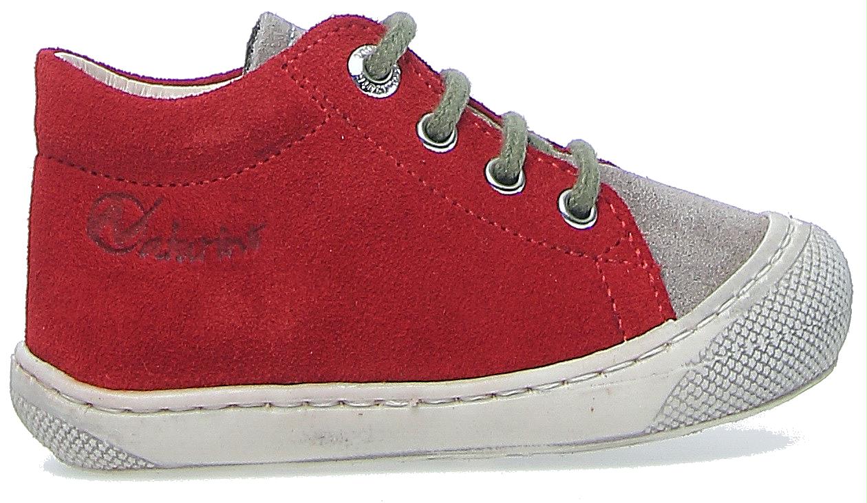 Naturino Veterschoen - Naturino Kinderschoenen | Cocoon Suede Bone Red Uniseks