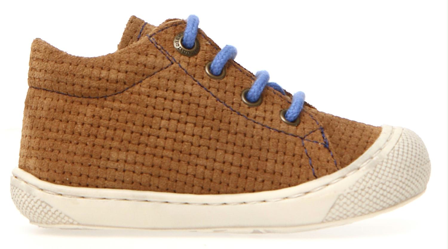 Naturino Veterschoen - Naturino Kinderschoenen | Cocoon Suede Woven Brown