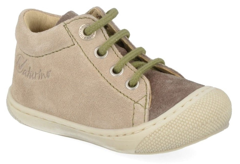 Naturino Veterschoen - Naturino Kinderschoenen - Groen | Cocoon Beige Mud