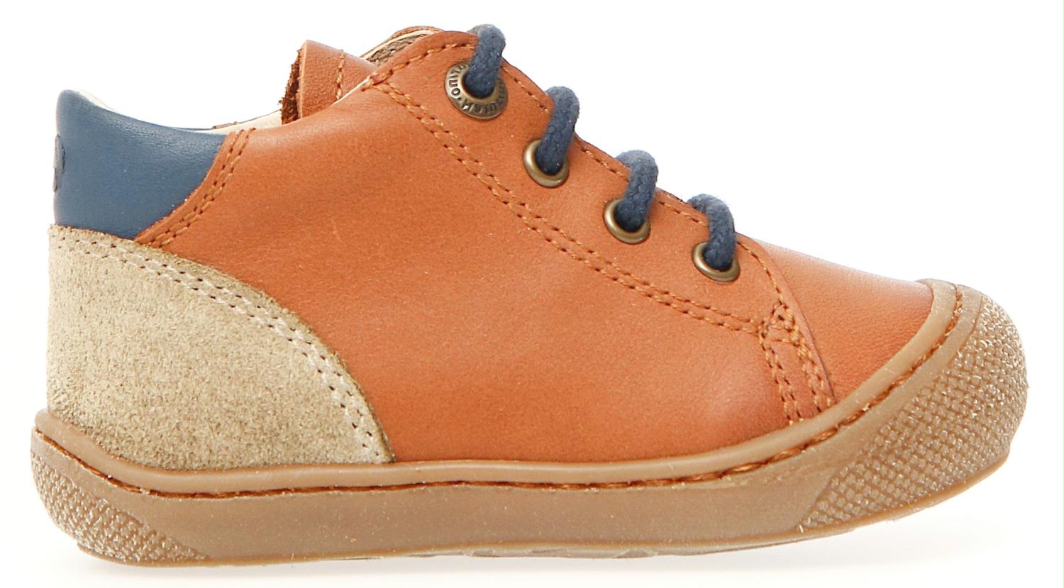 Naturino Veterschoen - Naturino Kinderschoenen | Romy Nappa Cognac Stone