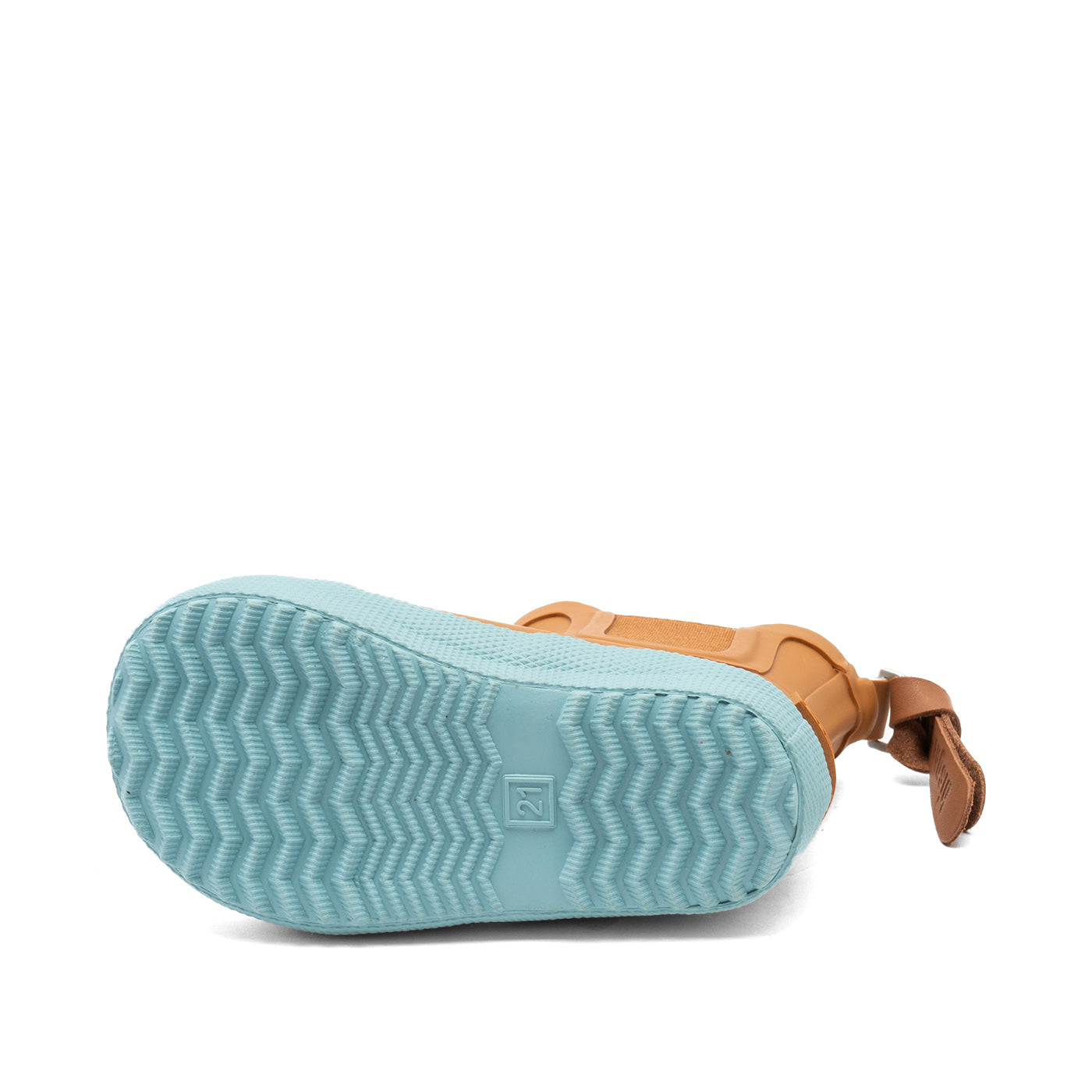 Nijntje X Bisgaard - Bisgaard Kinderschoenen - Cognac | Regenlaars Baby Rubber 94303
