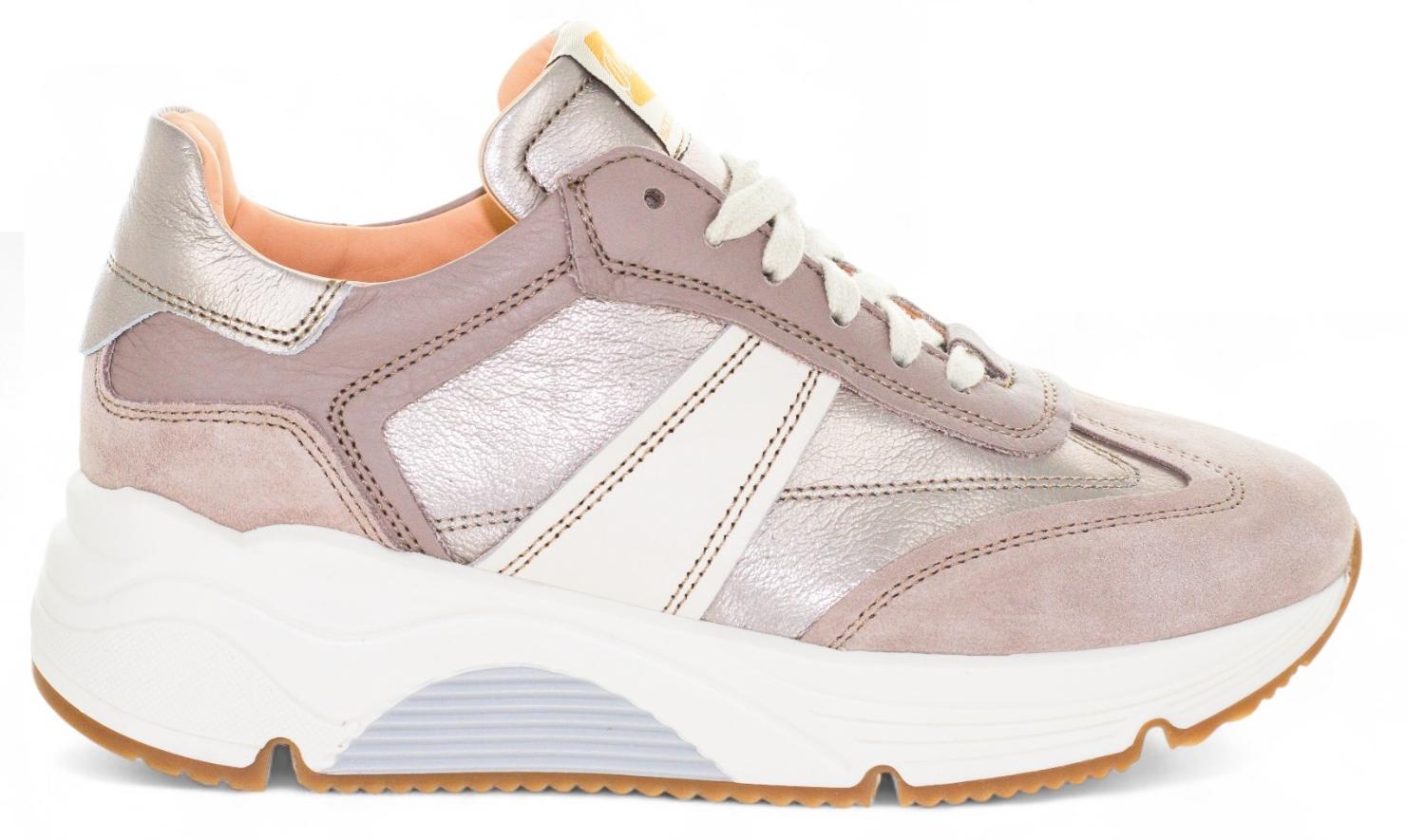 Ocra Sneaker - Ocra Damesschoenen - Taupe | D780 – Maxime schoenen