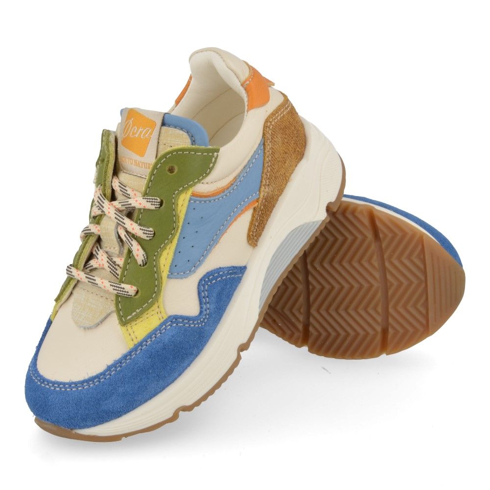 Ocra Sneaker - Ocra Kinderschoenen - Blauw | D365