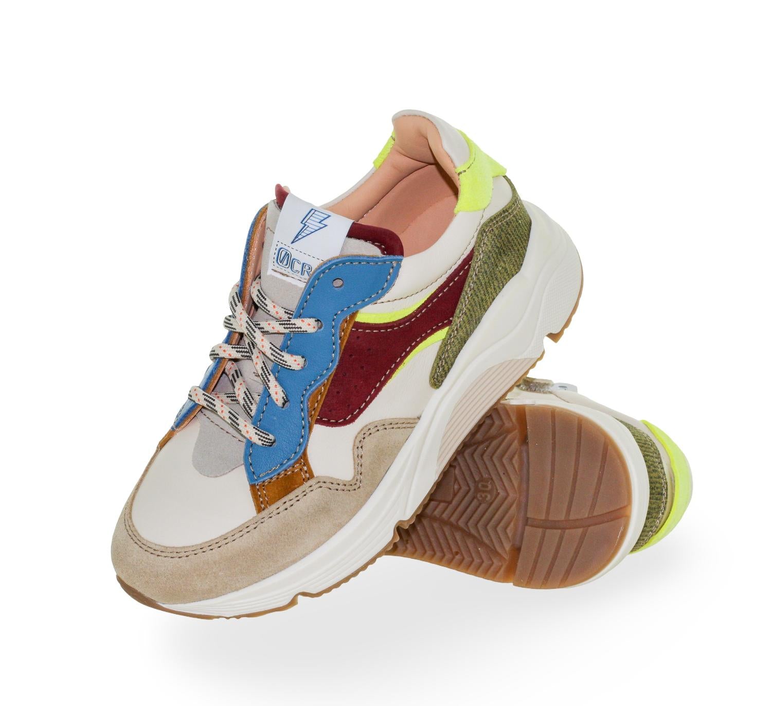 Ocra Sneaker - Ocra Kinderschoenen - Blauw | D365
