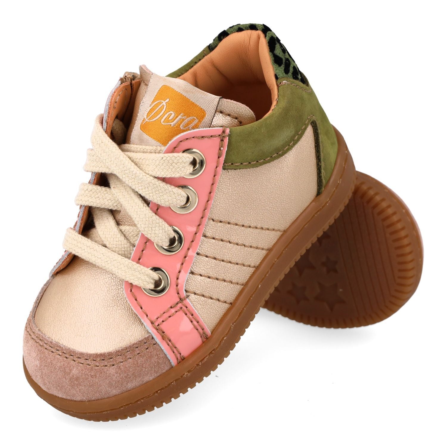 Ocra Sneaker - Ocra Kinderschoenen - Goud | D076