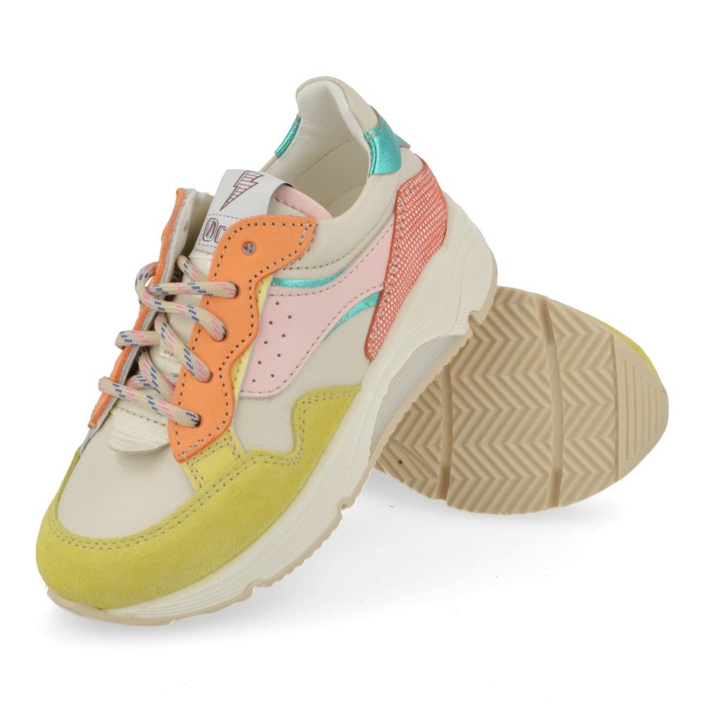 Ocra Sneaker - Ocra Kinderschoenen - Lichtblauw | D365