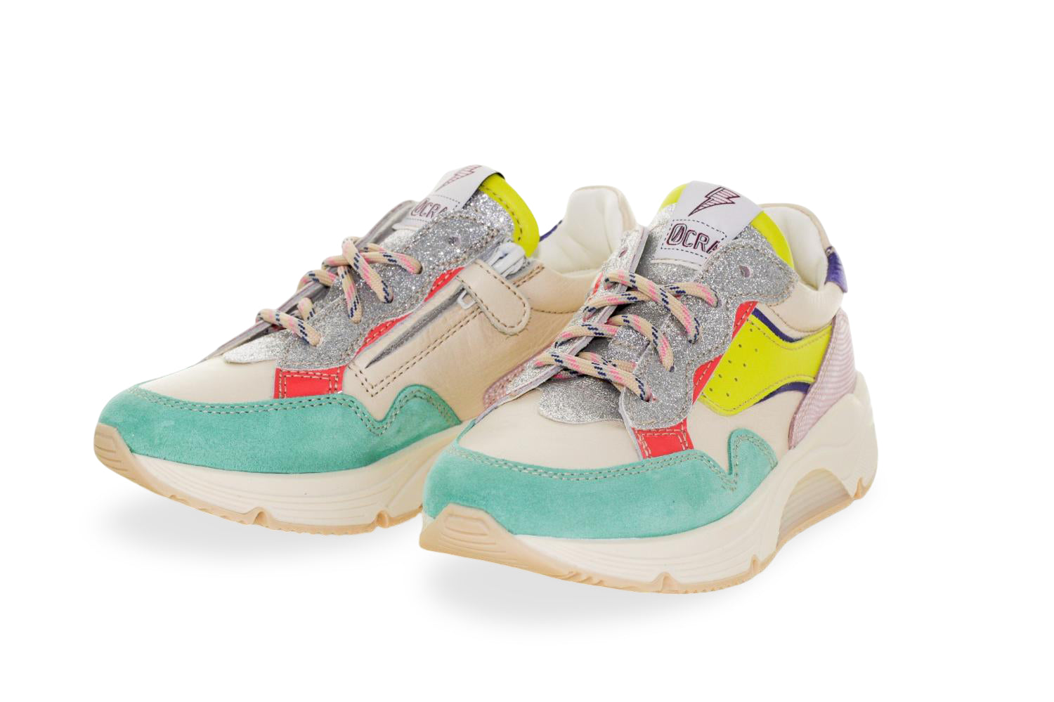 Ocra Sneaker - Ocra Kinderschoenen - Zilver | D365