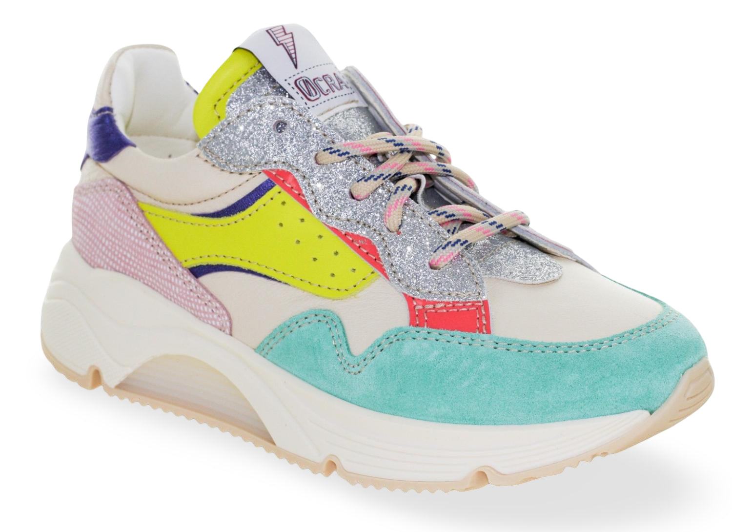 Ocra Sneaker - Ocra Kinderschoenen - Zilver | D365