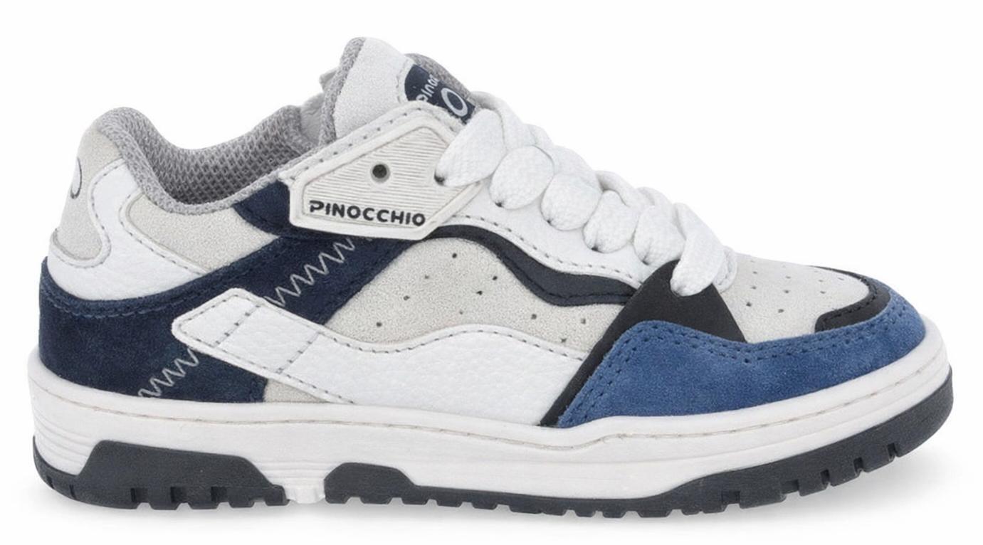 Pinocchio Sneaker - Pinocchio By Hip Kinderschoenen - Blauw | P1139