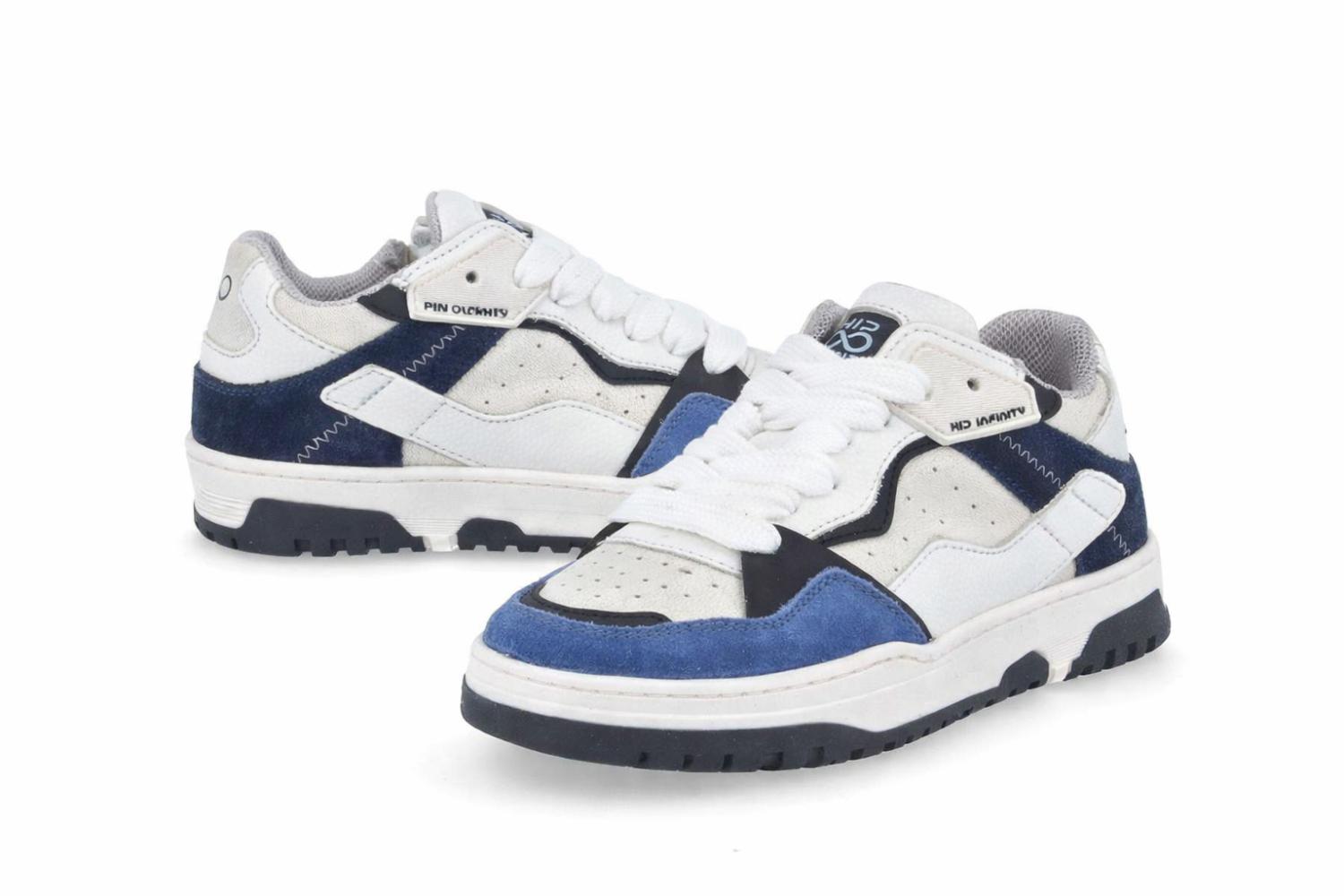 Pinocchio Sneaker - Pinocchio By Hip Kinderschoenen - Blauw | P1139