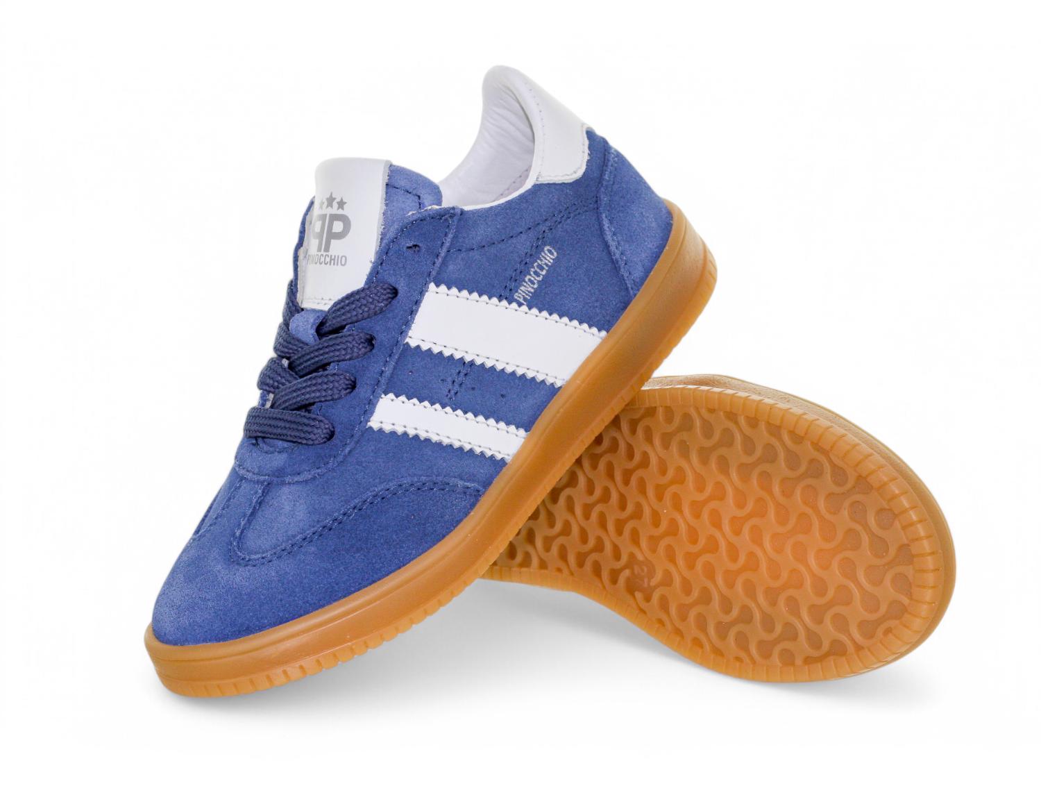 Pinocchio Sneaker - Pinocchio By Hip Kinderschoenen - Blauw | P1511