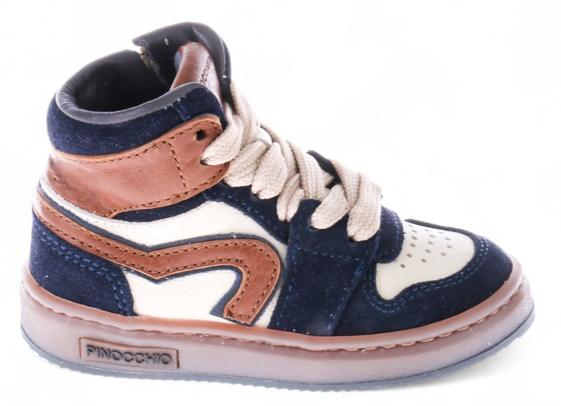 Pinocchio Sneaker - Pinocchio By Hip Kinderschoenen - Blauw | P1765