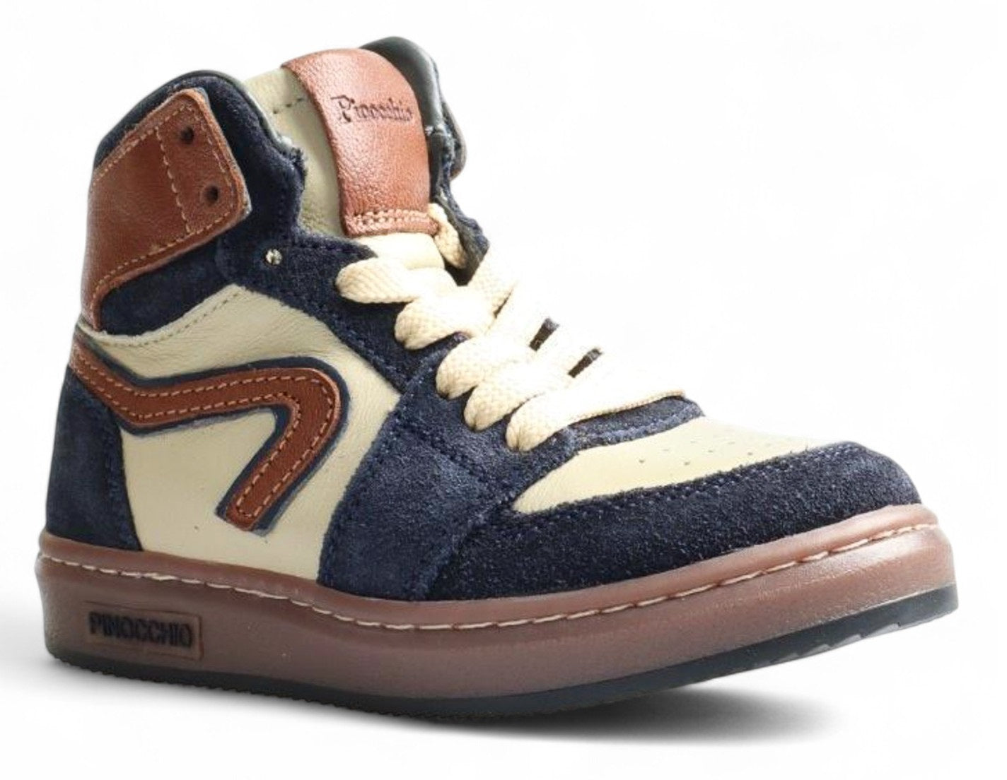 Pinocchio Sneaker - Pinocchio By Hip Kinderschoenen - Blauw | P1765