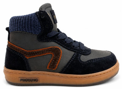 Pinocchio Sneaker - Pinocchio By Hip Kinderschoenen - Blauw | P1803