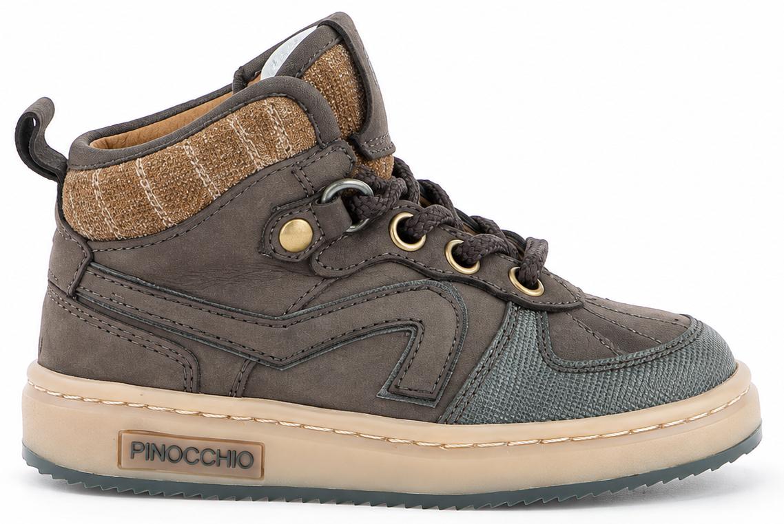 Pinocchio Sneaker - Pinocchio By Hip Kinderschoenen - Bruin | P1055