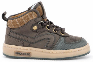 Pinocchio Sneaker - Pinocchio By Hip Kinderschoenen - Bruin | P1055