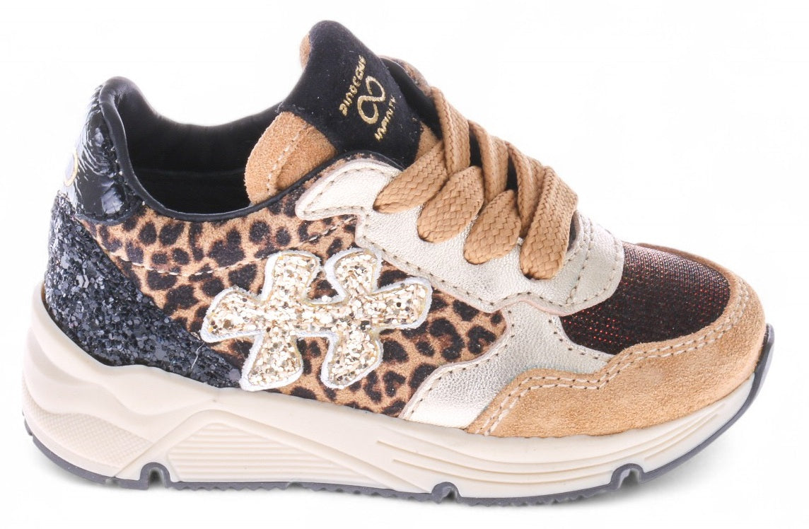 Pinocchio Sneaker - Pinocchio By Hip Kinderschoenen - Goud | P1896