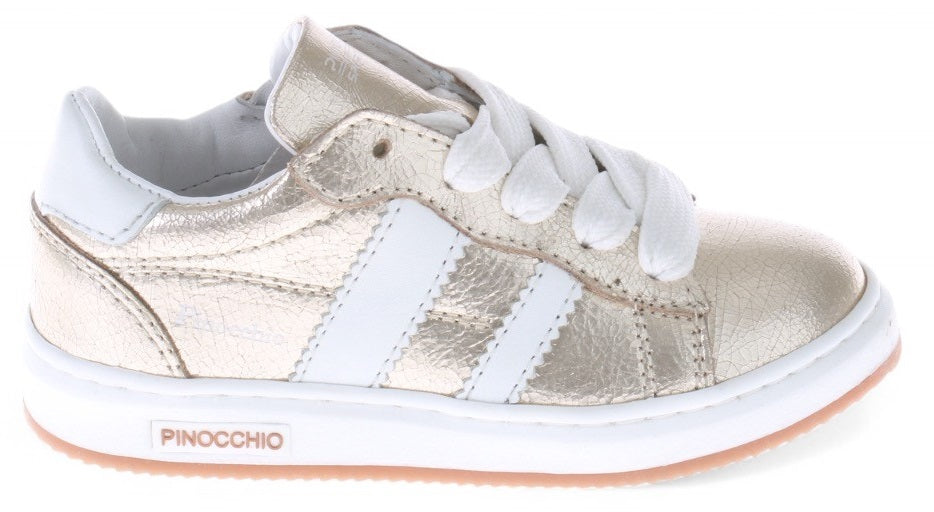 Pinocchio Sneaker - Pinocchio By Hip Kinderschoenen - Goud | P1896