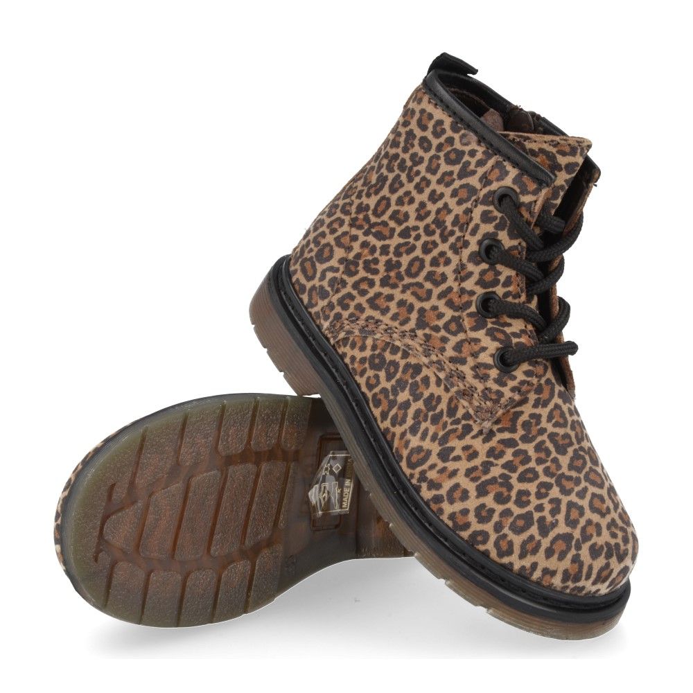 Pinocchio Sneaker - Pinocchio By Hip Kinderschoenen - Luipaard | P1141