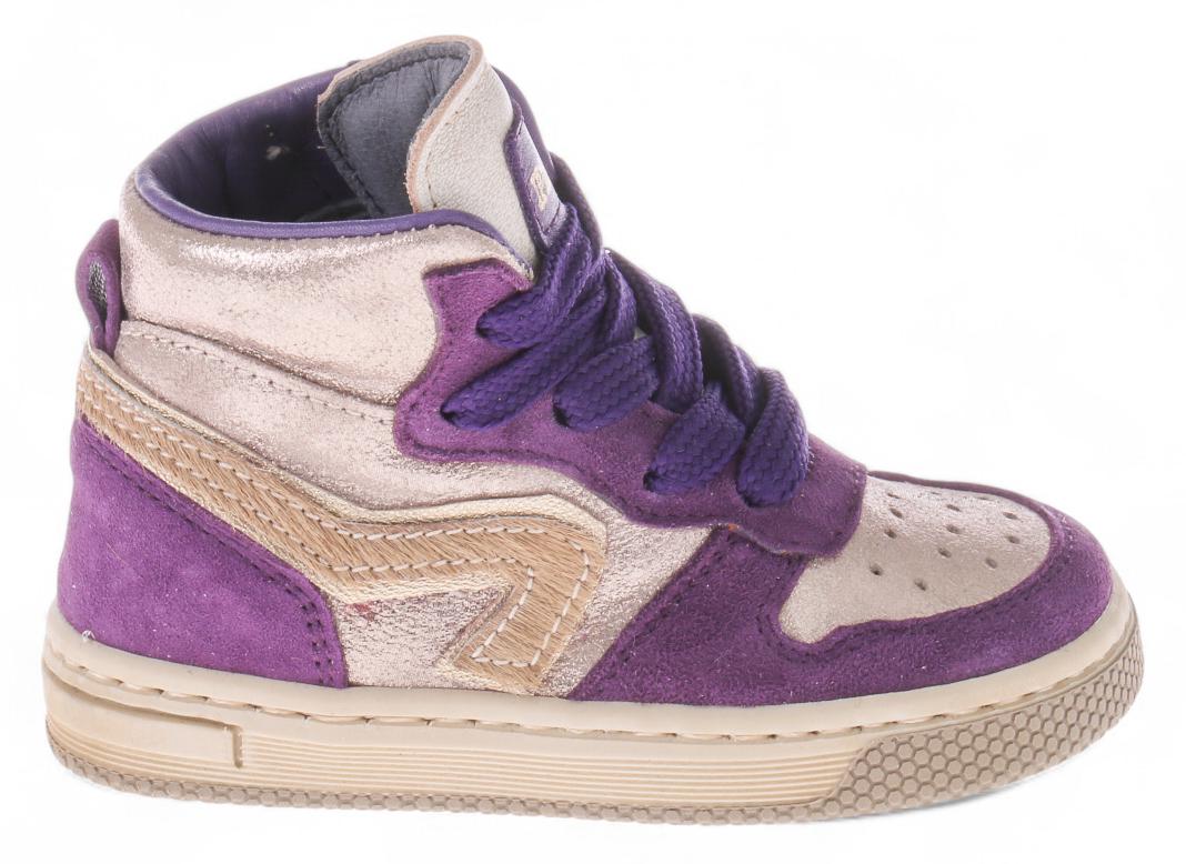 Pinocchio Sneaker - Pinocchio By Hip Kinderschoenen - Paars | P1301