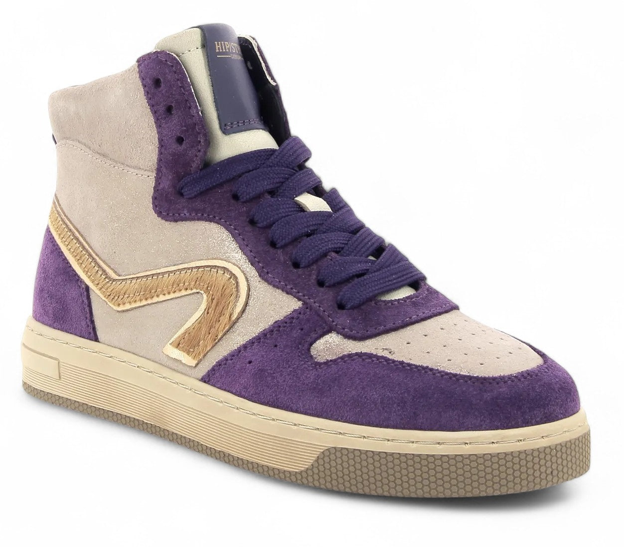 Pinocchio Sneaker - Pinocchio By Hip Kinderschoenen - Paars | P1301