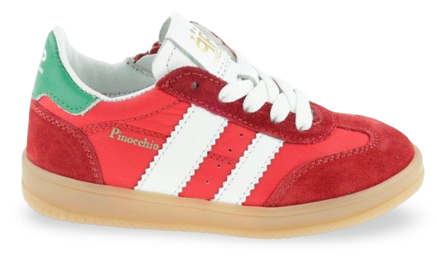 Pinocchio Sneaker - Pinocchio By Hip Kinderschoenen - Rood | P1511