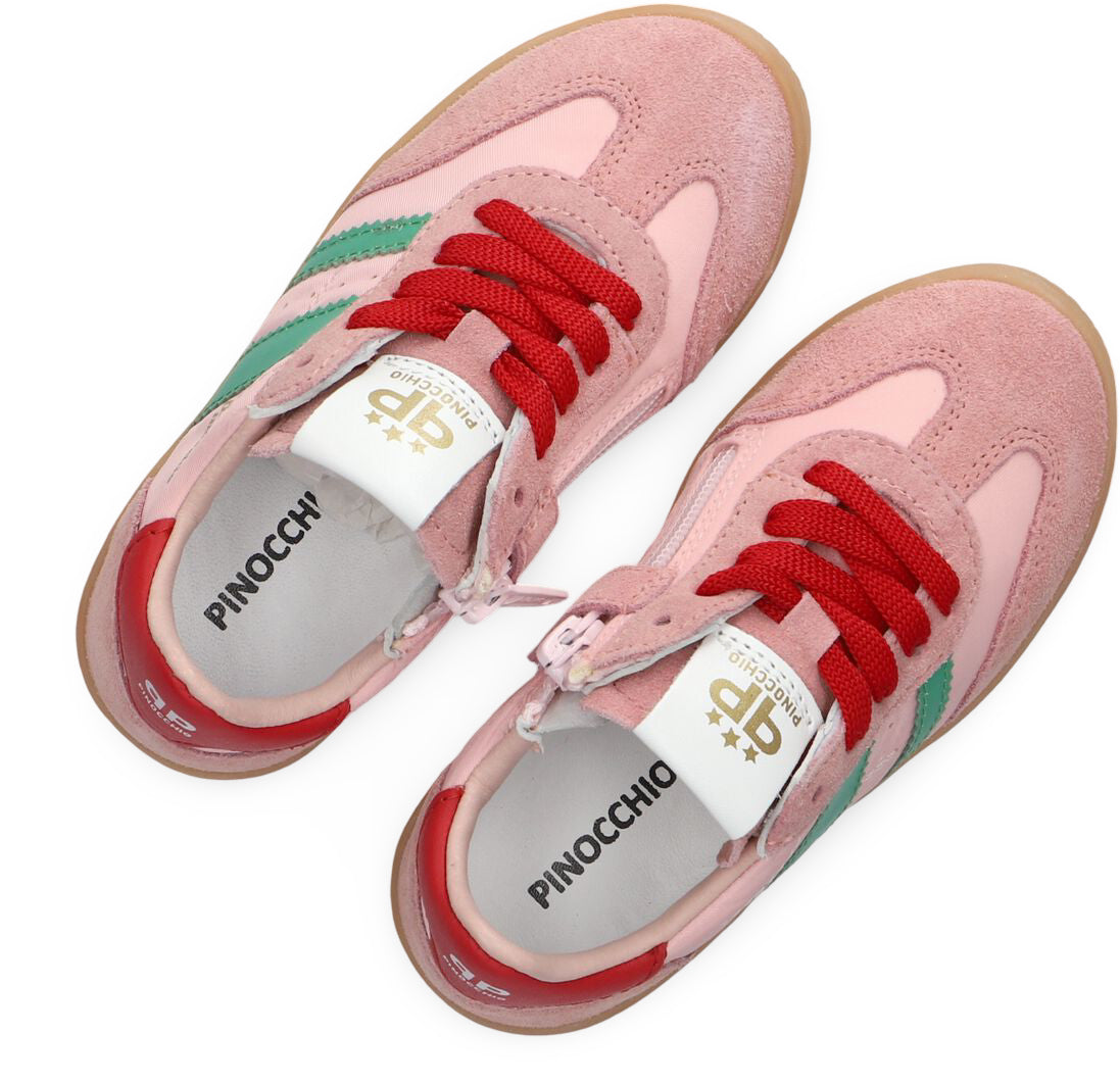 Pinocchio Sneaker - Pinocchio By Hip Kinderschoenen - Roze | P1511