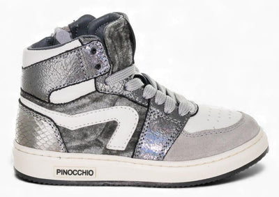 Pinocchio Sneaker - Pinocchio By Hip Kinderschoenen - Zilver | P1765
