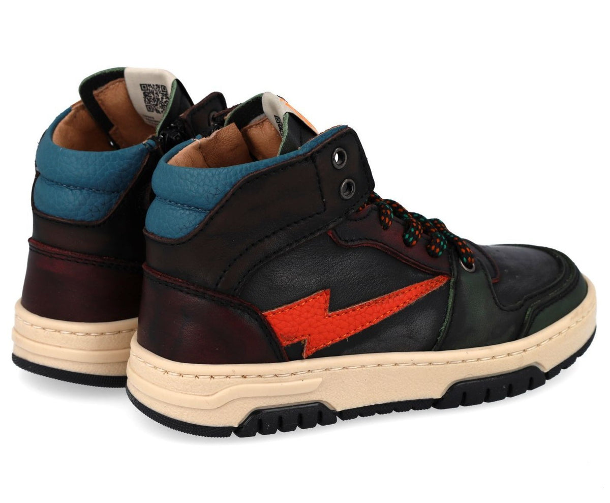 Poldino Sneaker - Poldino Kinderschoenen - Bruin | 6429DM