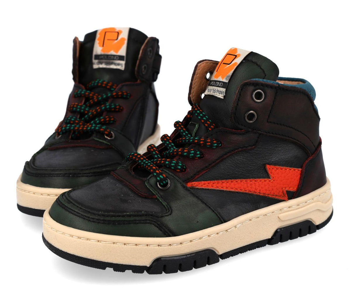 Poldino Sneaker - Poldino Kinderschoenen - Bruin | 6429DM