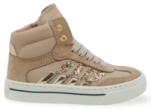 Poldino Sneaker - Poldino Kinderschoenen - Roze | 7002 Basket Cipria