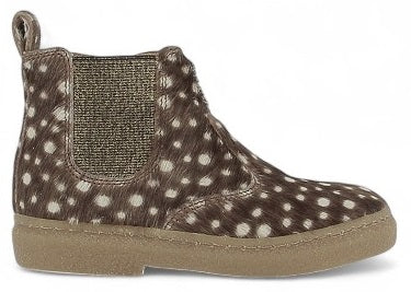 Pom D'Api Laars - Pom D'api Kinderschoenen - Bruin | Trix Jodzip Poa Brown