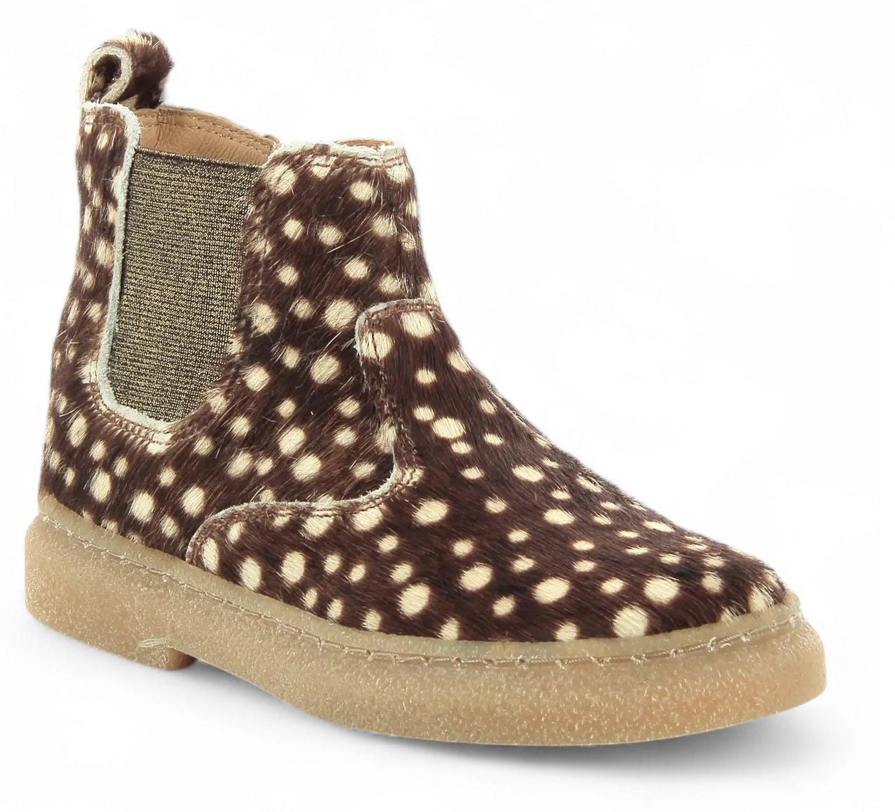 Pom D'Api Laars - Pom D'api Kinderschoenen - Bruin | Trix Jodzip Poa Brown