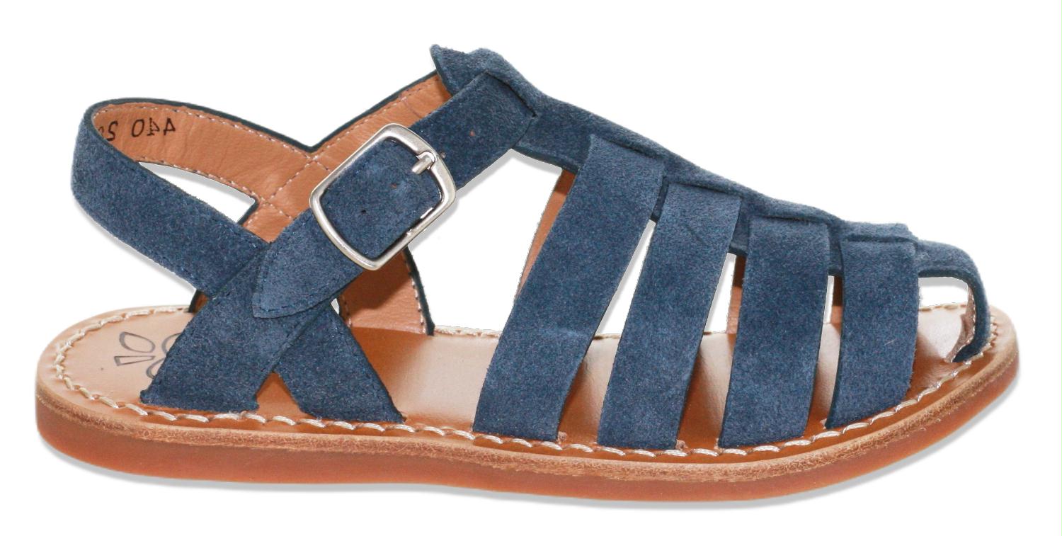 Pom D'Api Sandaal - Pom D'api Kinderschoenen - Antracite | Plage Stich Dad